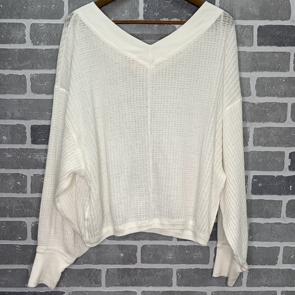 Free People We the Free Southside Thermal Top M - Picture 8 of 10